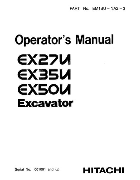 hitachi mini excavator key wont work|HITACHI EX27U OPERATOR'S MANUAL Pdf Download.